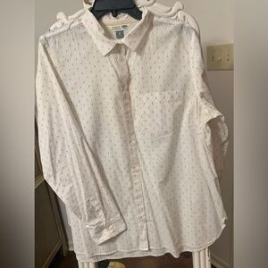 ⚓️⚓️⚓️BOGOHO ⚓️⚓️⚓️LONG SLEEVE Old Navy Button Up Shirt-Anchor Print